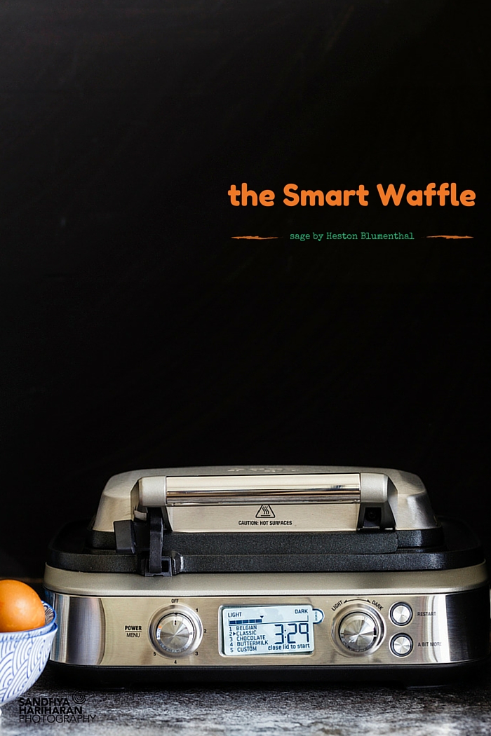 Review the Smart Waffle Maker from Sage by Heston Bluementhal Sandhya's Kitchen