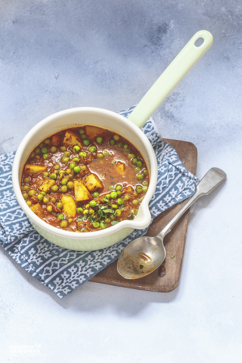 Dhaba Style Aloo Matar Recipe How to make Aloo Matar at home?