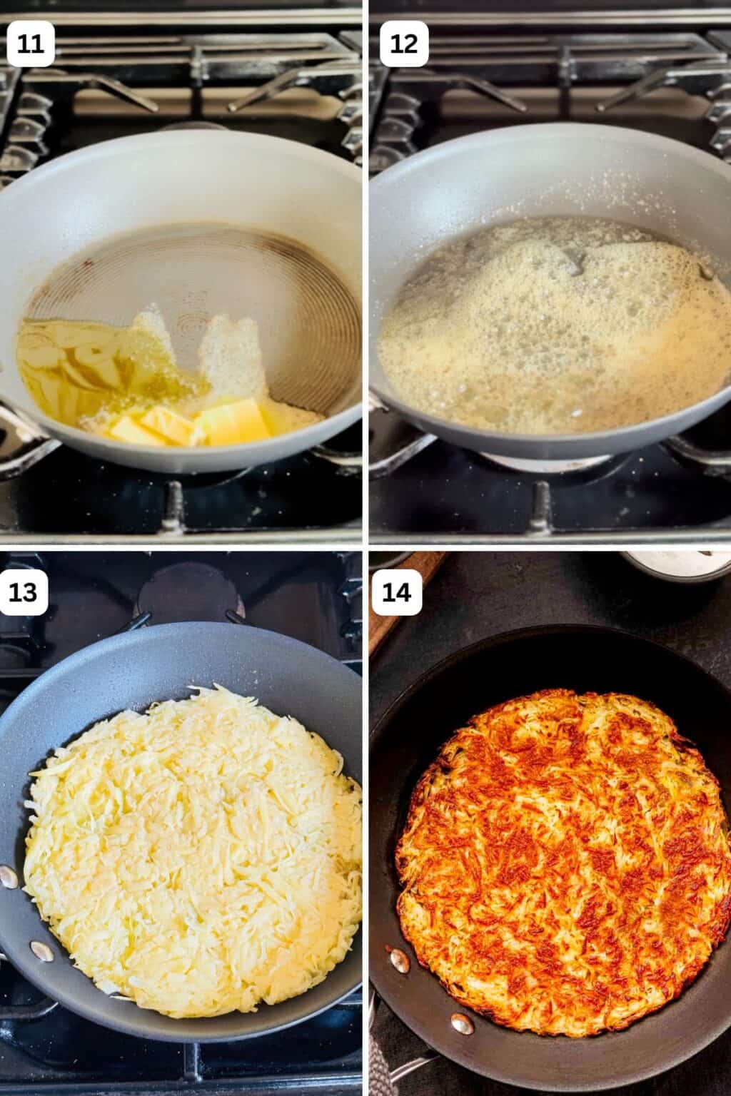 Potato rosti recipe - Sandhya's Kitchen