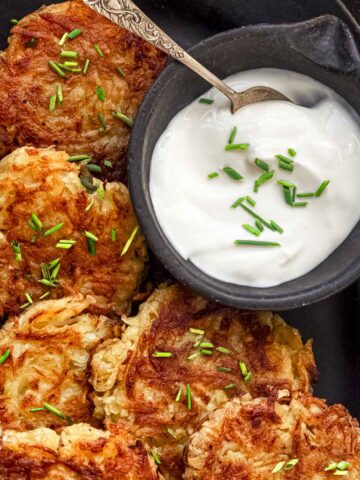 Swizz potato pancake -potato rostis