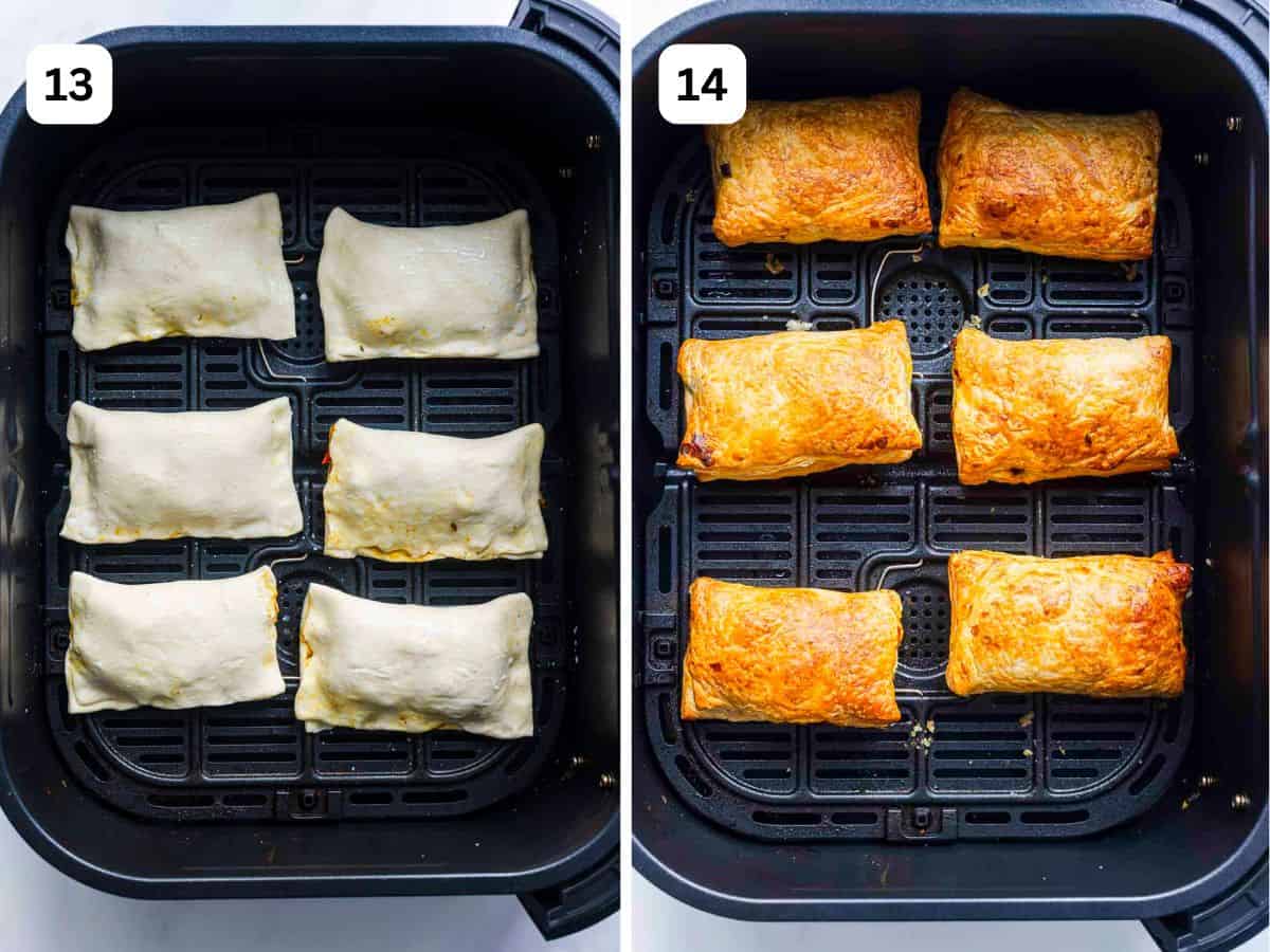 air fryer vegetable puff