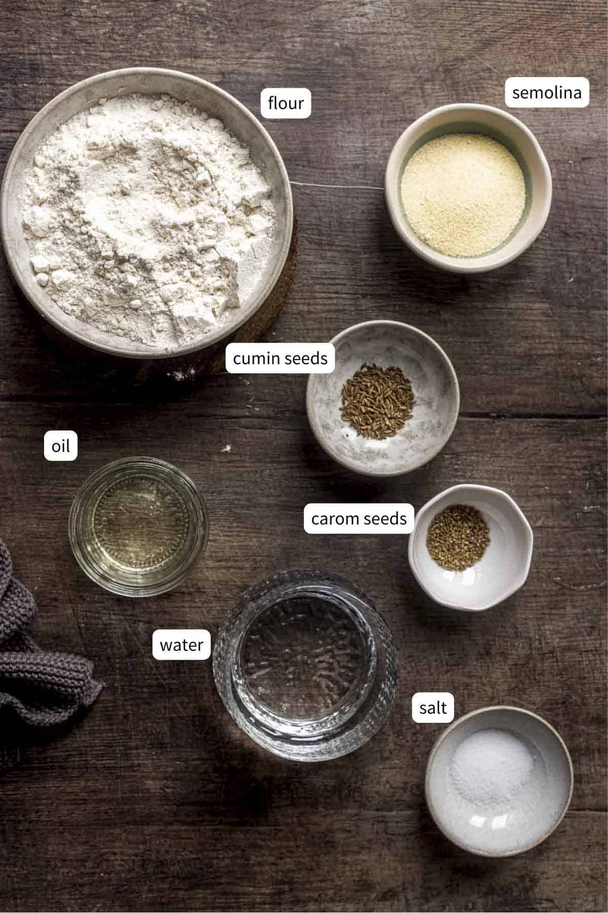 ingredients for papdi