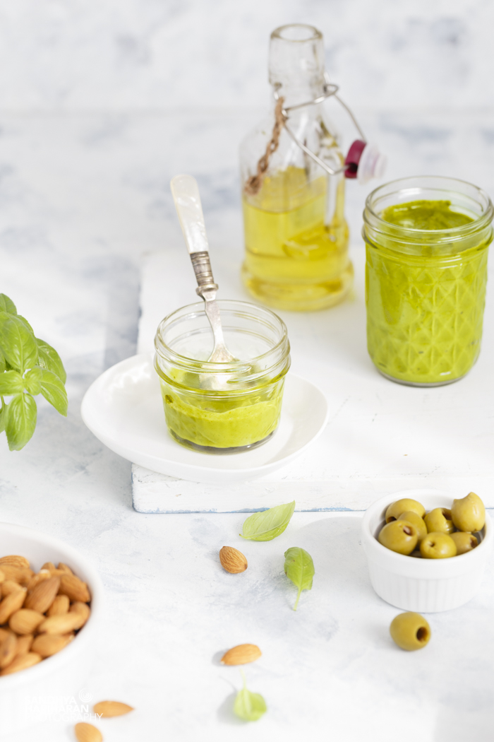 Almond Basil Pesto