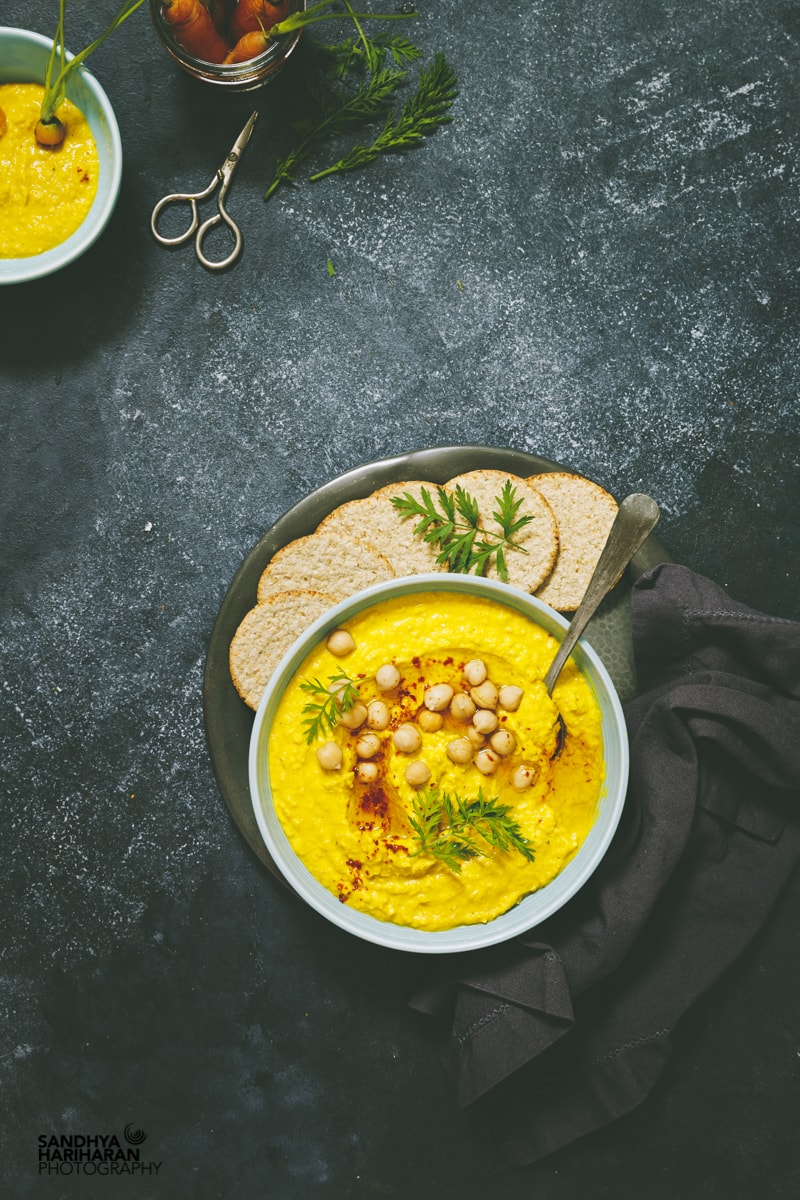 turmeric hummus