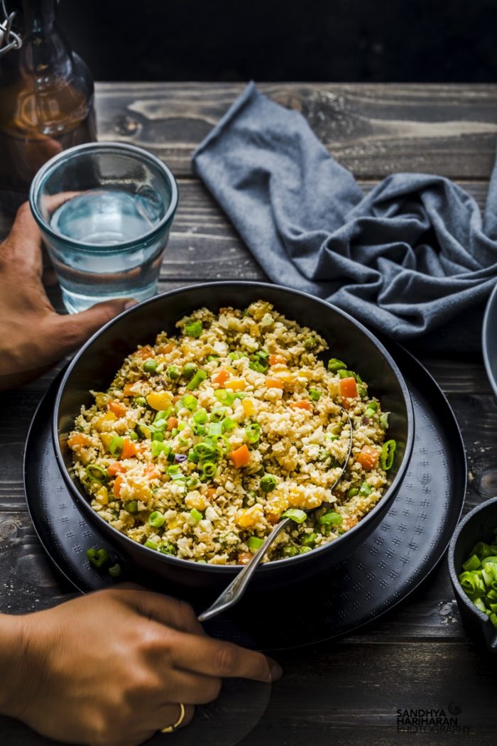 Healthy Cauliflower Fried Rice