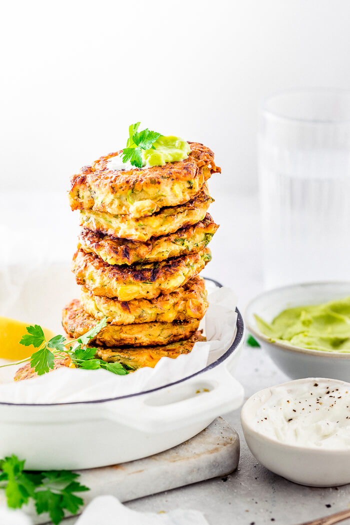 Vegan Zucchini Fritters
