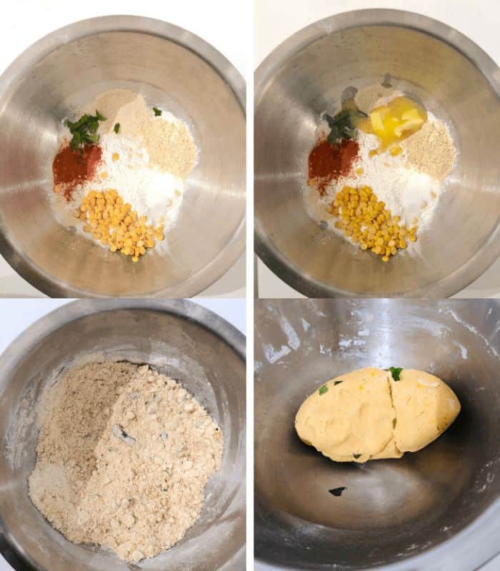 make a thattai dough.