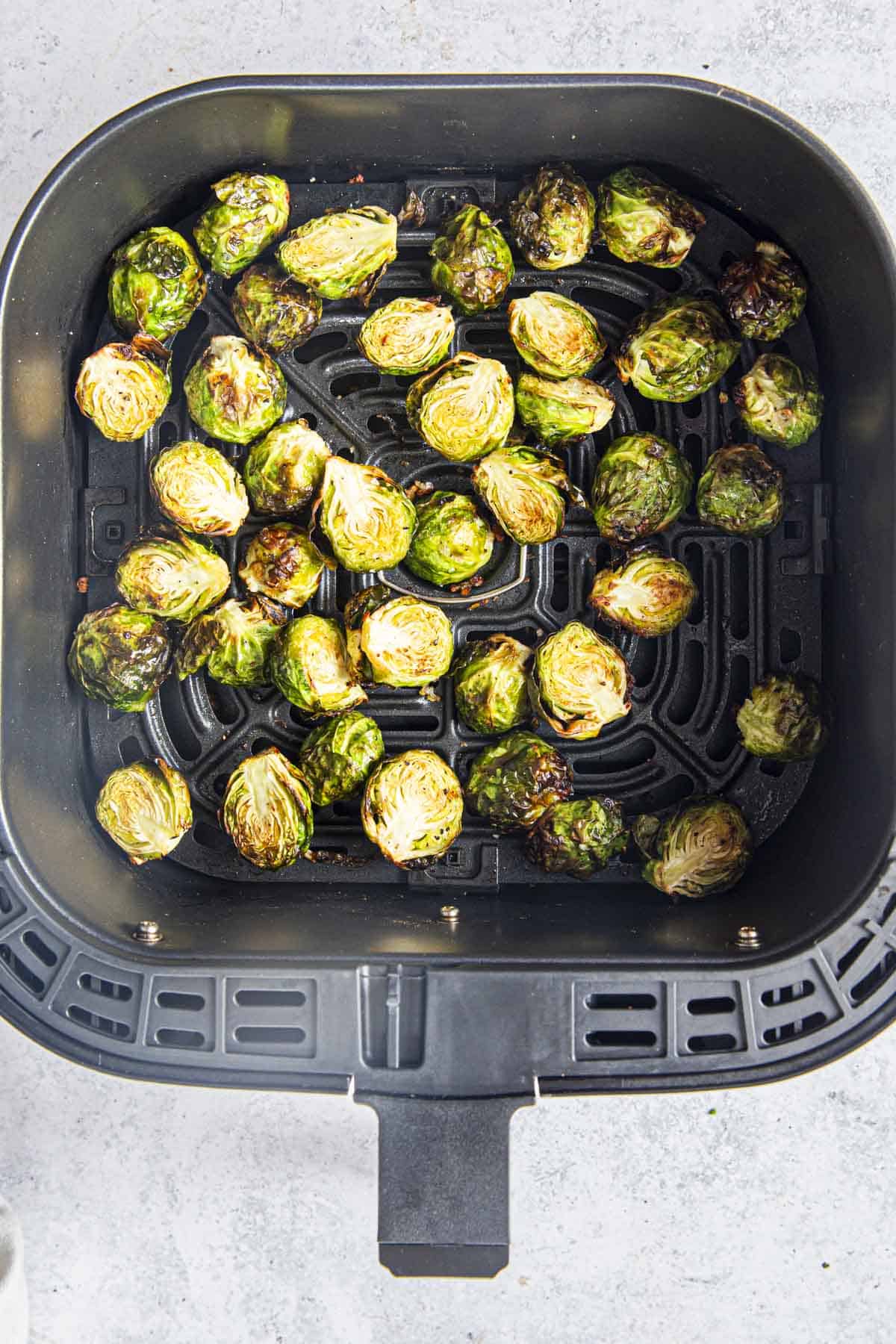 air frying brussels sprouts