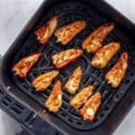 stuffed mini peppers cooked in air fryer.
