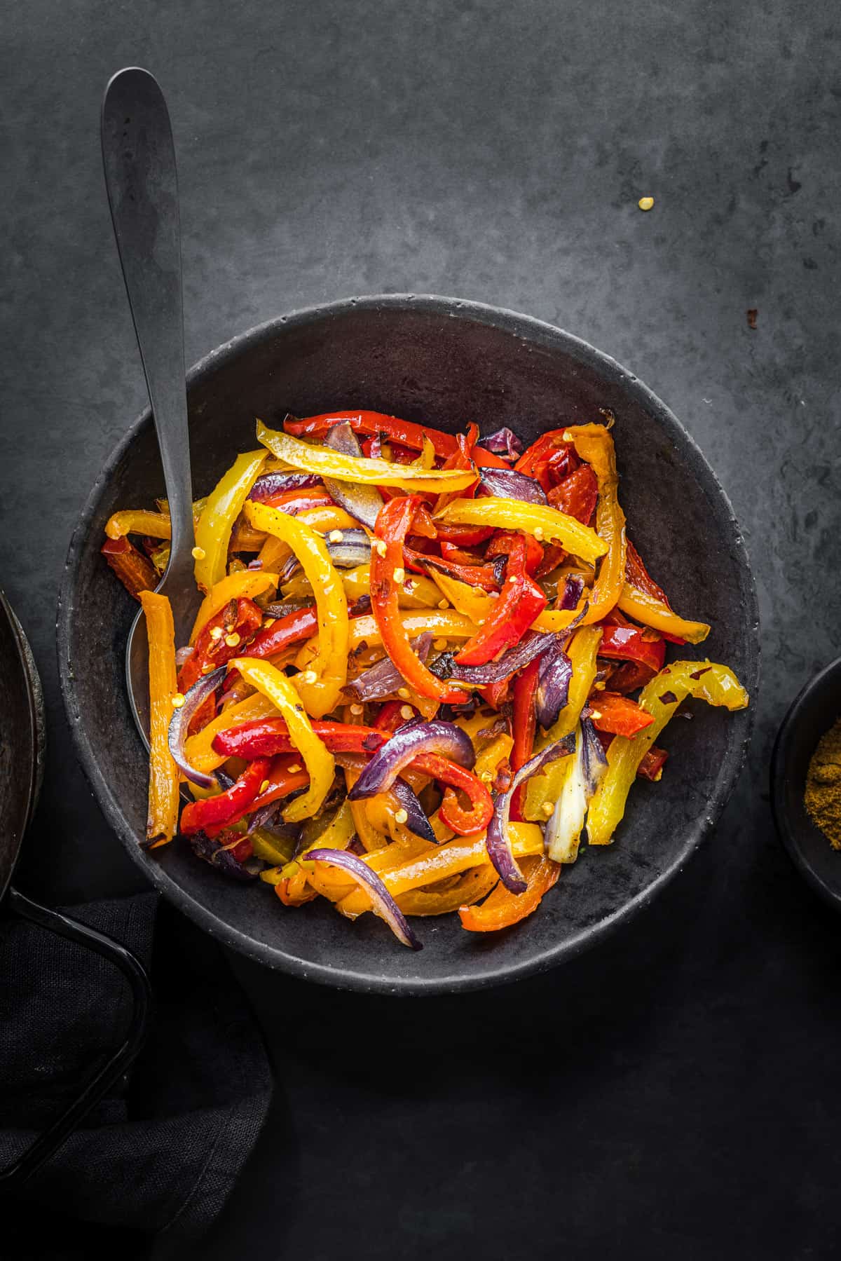 sautéed peppers and onions in the air fryer