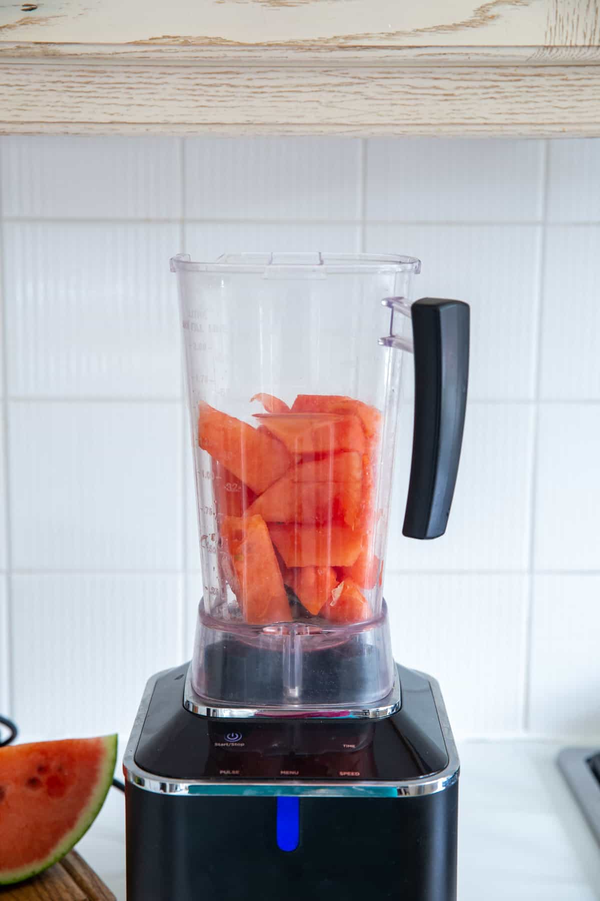 add the ingredients to the blender jar