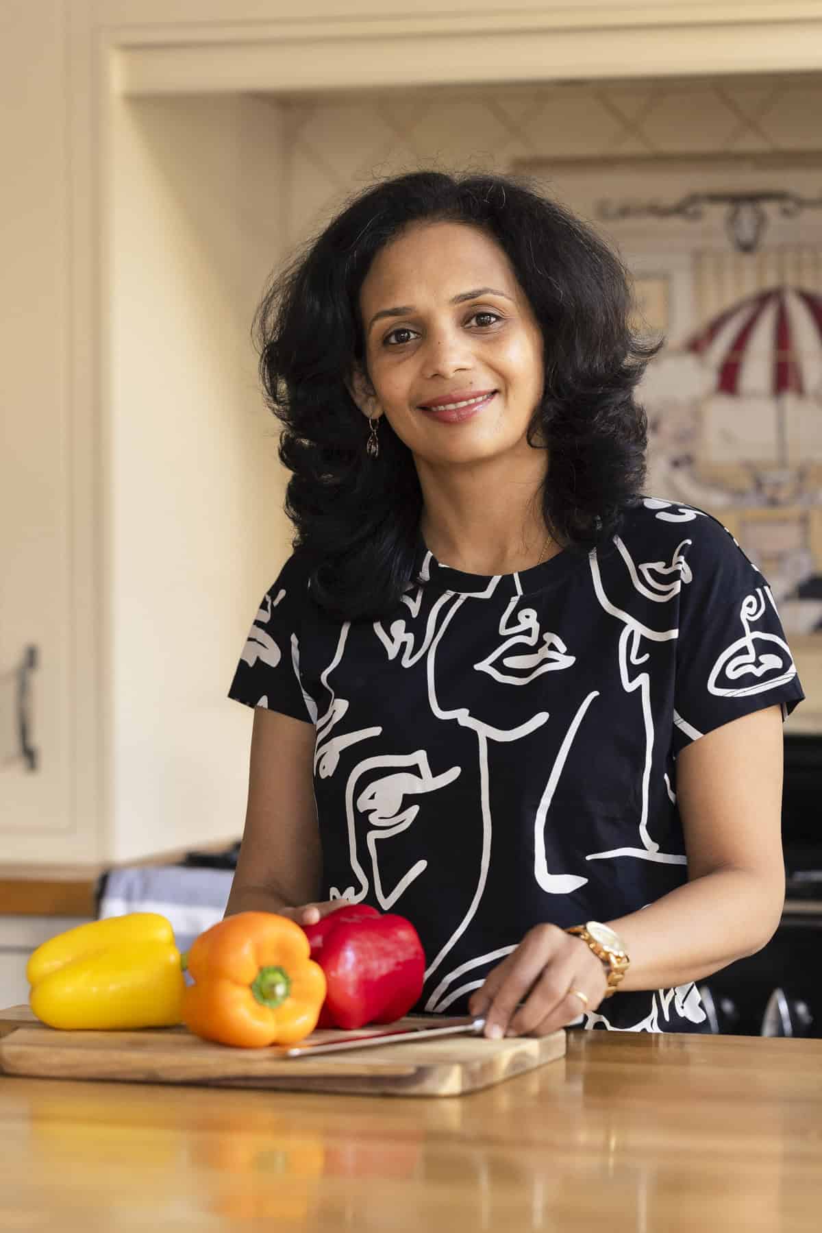 sandhya hariharan in sandhya's kitchen