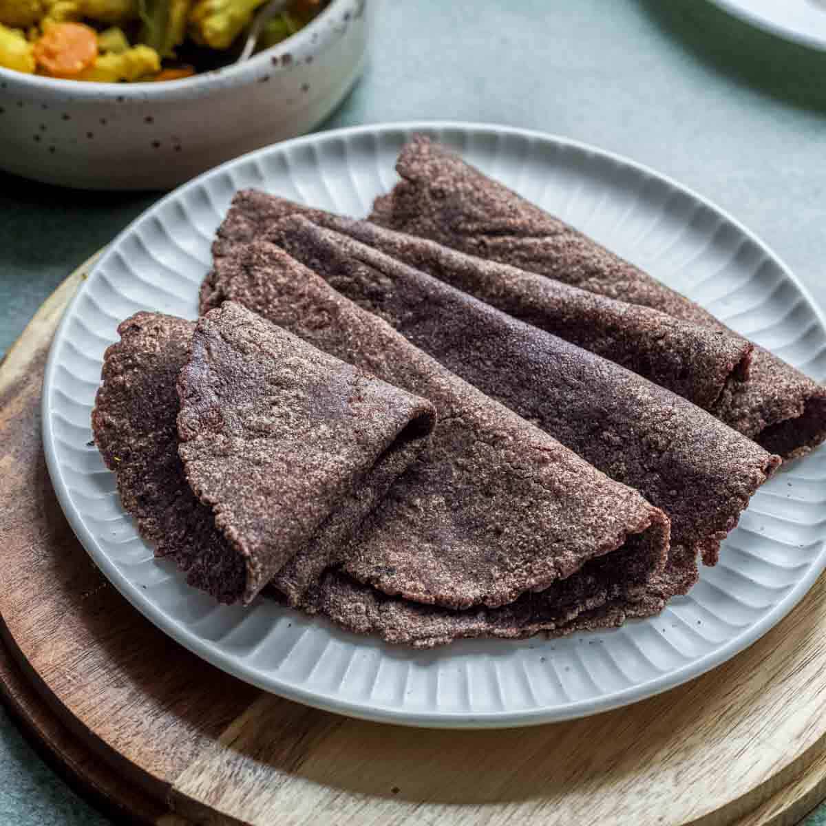 Ragi Roti - Sandhya's Kitchen