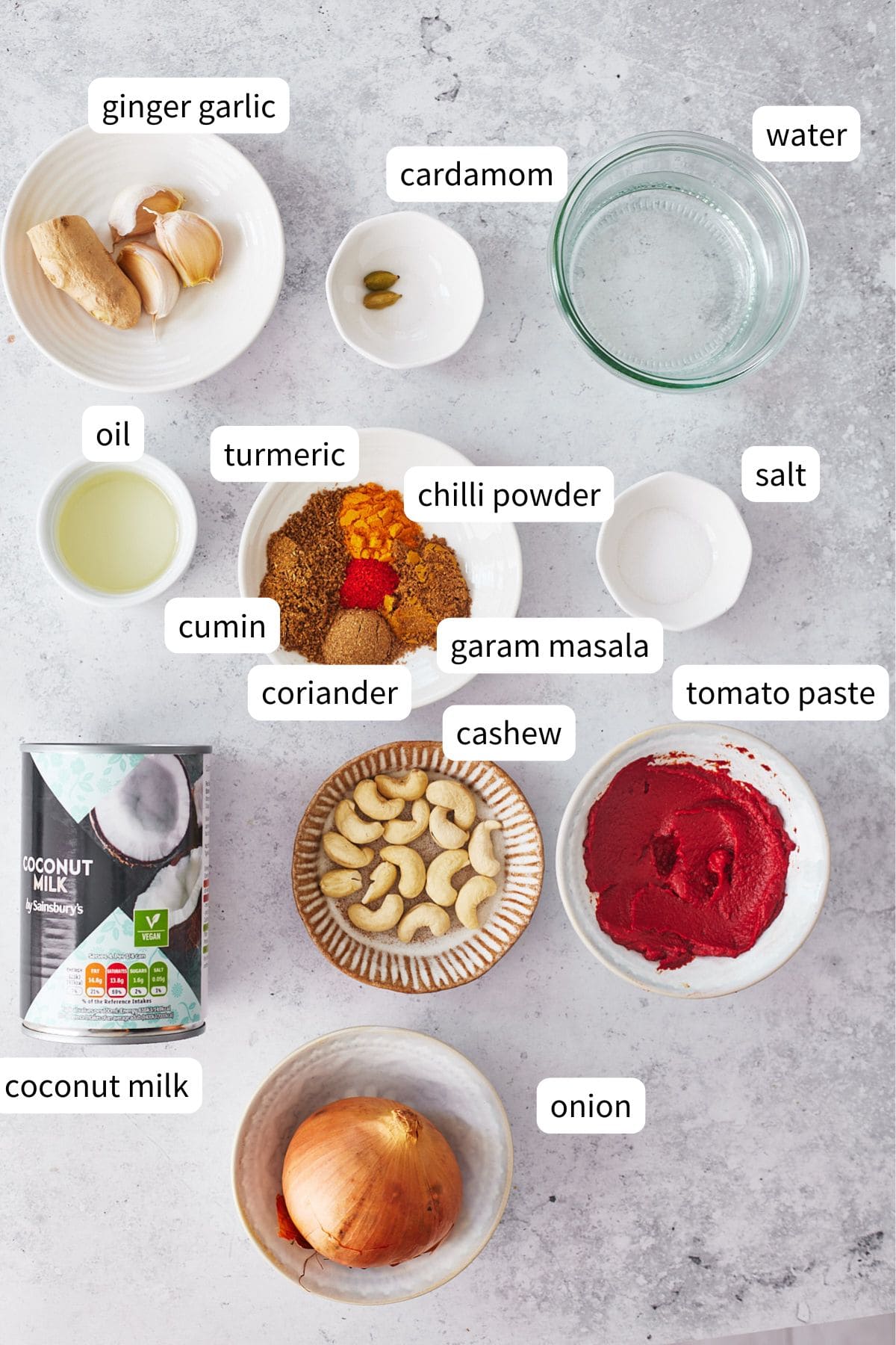 korma sauce ingredients