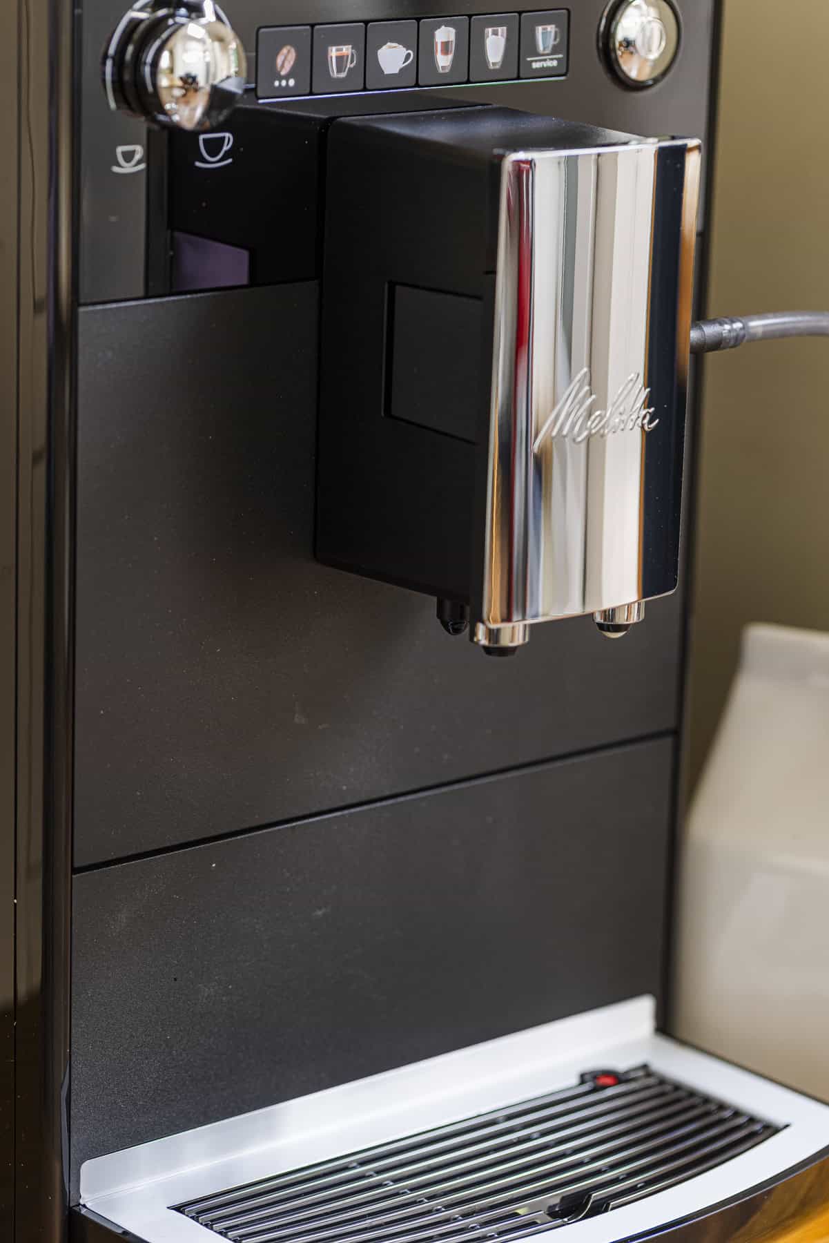 easy to use functions on melitta latticia ot.