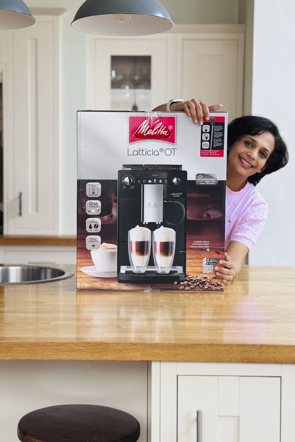 unboxing Melitta Latticia OT Bean-to-Cup Coffee Machine.