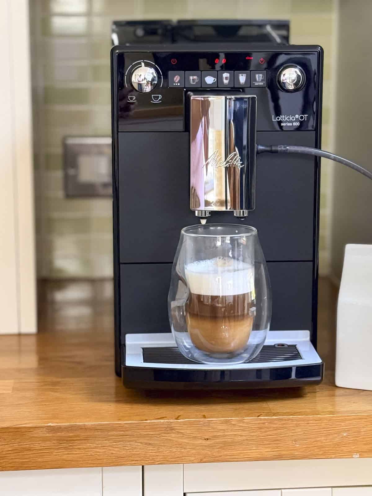 Latte Machiato made in Melitta Latticia OT.